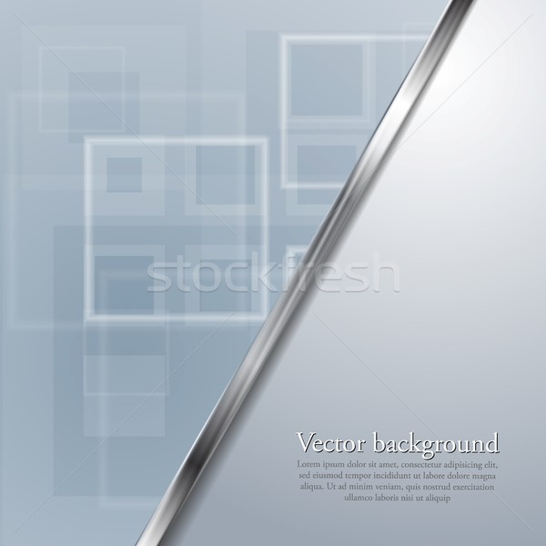 Lichtblauw tech vector abstract meetkundig Stockfoto © saicle