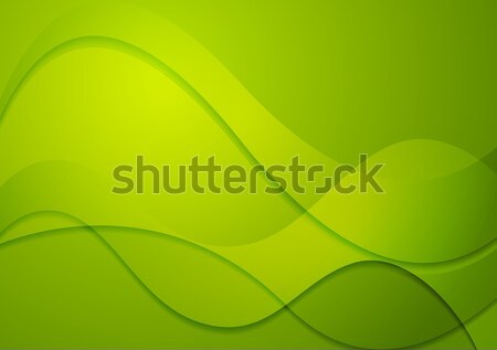 Stockfoto: Kleurrijk · vector · abstract · golvend · groene · textuur