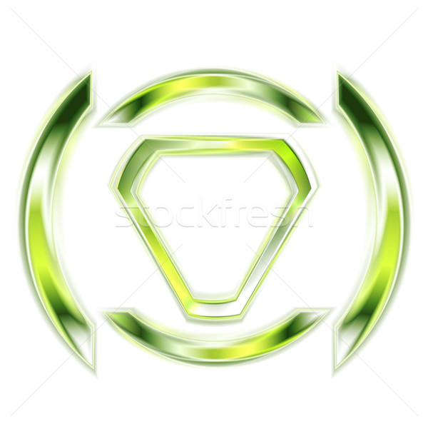 Vector forma resumen logo eps Foto stock © saicle