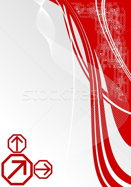 Bright contrast background Stock photo © saicle