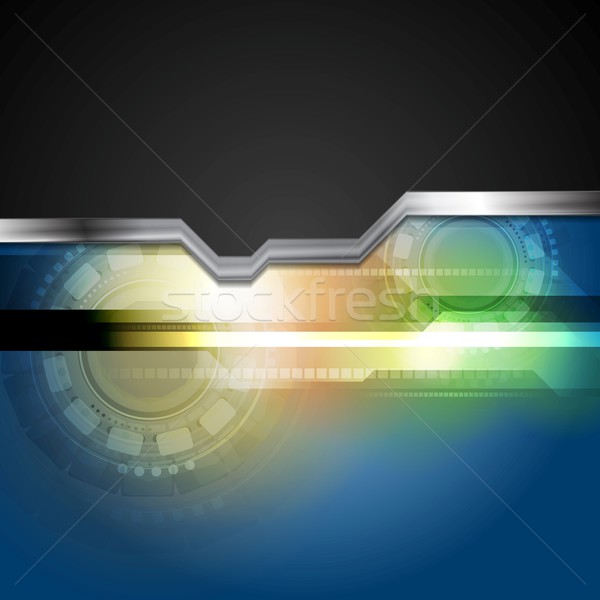 Abstract hi-tech background Stock photo © saicle