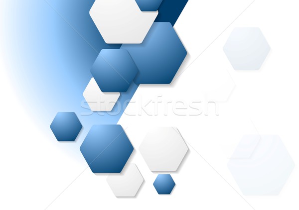 Abstract geometrie corporate vector ontwerp textuur Stockfoto © saicle