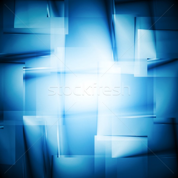 Abstrakten farbenreich Vektor hellen blau Design Stock foto © saicle