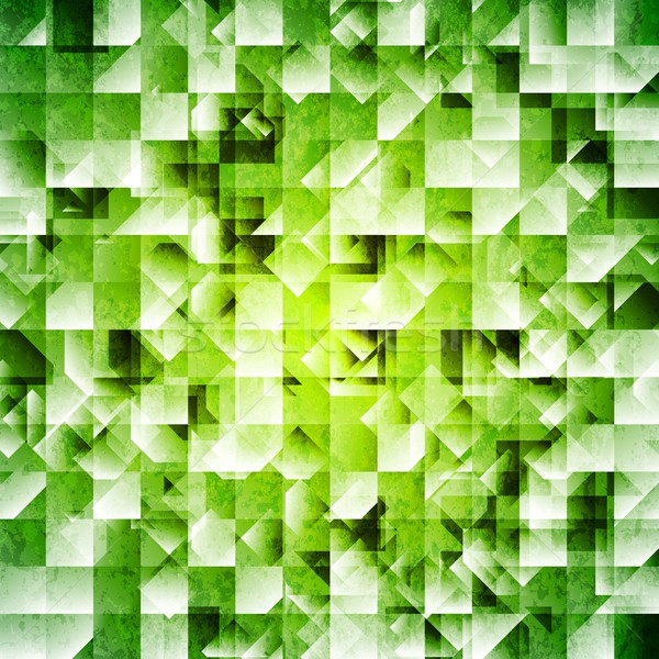 Tech green iridescent background Stock photo © saicle