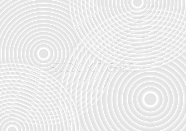 Abstract white circles technology background Stock photo © saicle