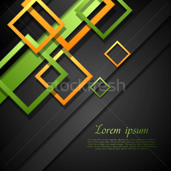 Tech coloré vecteur résumé design texture [[stock_photo]] © saicle