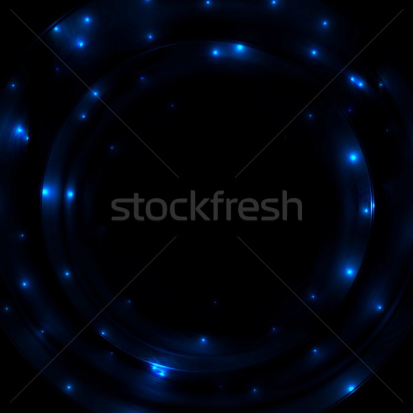 întuneric albastru sparks vector abstract Imagine de stoc © saicle