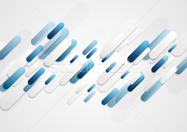 Abstract albastru gri Tech corporativ Imagine de stoc © saicle