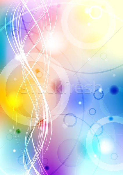 Vibrant background - eps 10 Stock photo © saicle