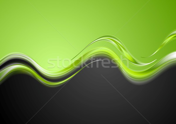 Bright contrast waves design Stock photo © saicle