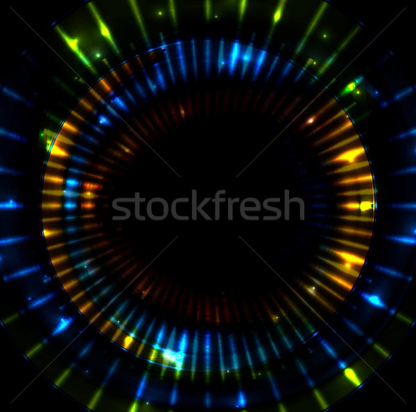 Colorful glowing beams stripes vector illustration Stock photo © saicle