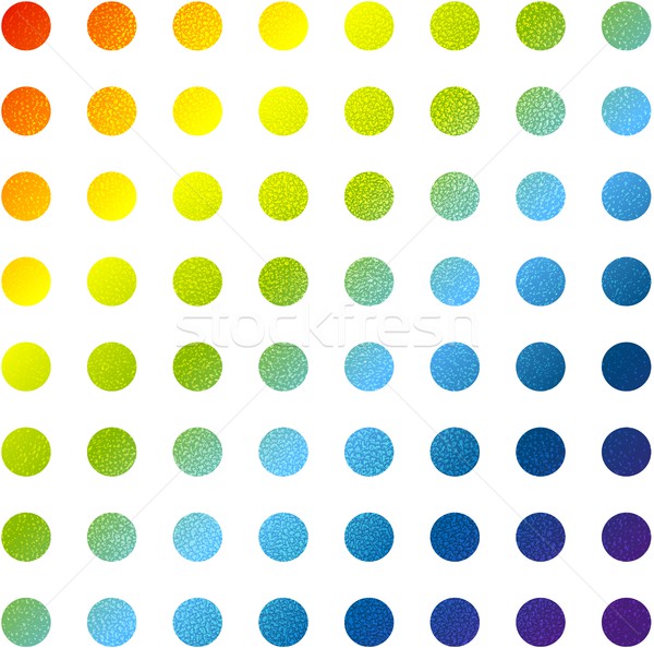 Stockfoto: Abstract · veelkleurig · cirkels · vector · regenboog · ontwerp