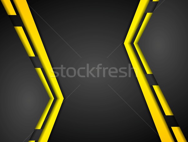 Contrast corporate vector abstract ontwerp textuur Stockfoto © saicle