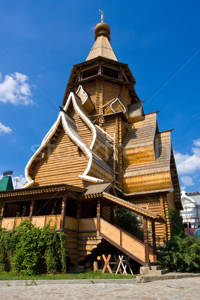 Wooden Church Stock photo © sailorr