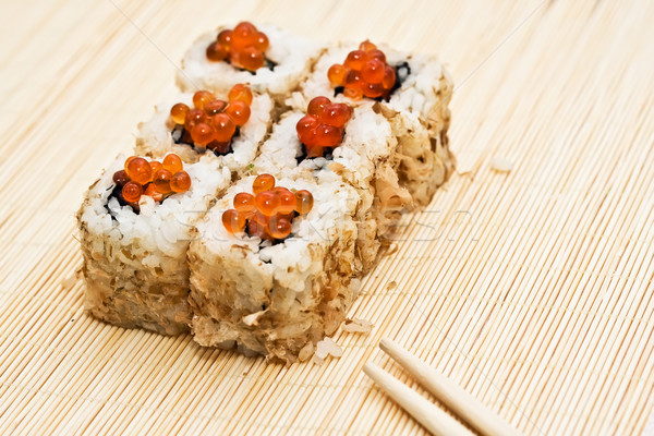 Stok fotoğraf: Sushi · geleneksel · japon · gıda · gıda · balık