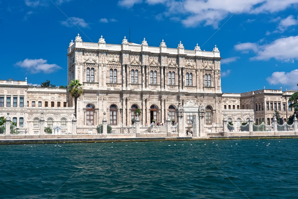 Palacio Estambul Turquía edificio viaje edificios Foto stock © sailorr