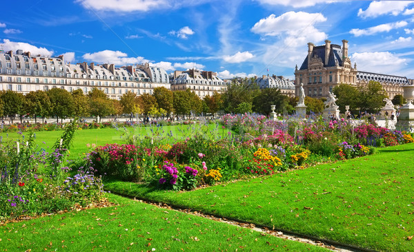 Louvre musée belle vue Paris France [[stock_photo]] © sailorr