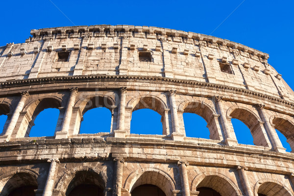Colosseo Roma bella view noto antica Foto d'archivio © sailorr