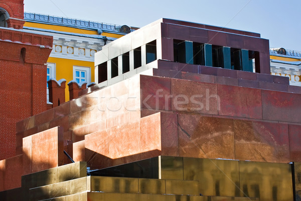 Lenin mausoleum Stock photo © sailorr