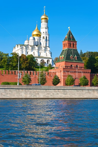 Москва Кремль красивой мнение реке Россия Сток-фото © sailorr