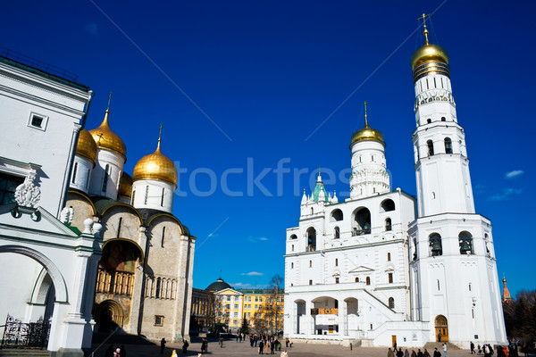 Moskau Kremlin Kathedrale groß Glocke Turm Stock foto © sailorr