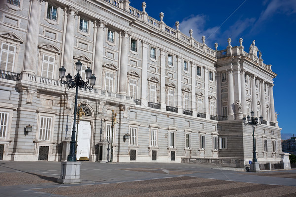Royal Palace in Madrid Stock photo © sailorr