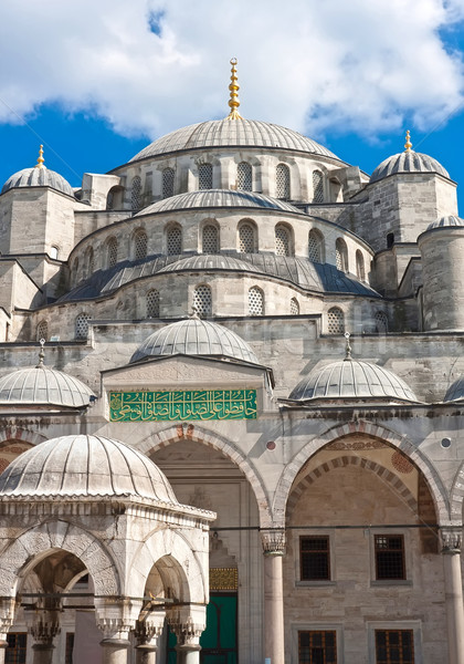 Azul mezquita Estambul Turquía edificio religión Foto stock © sailorr