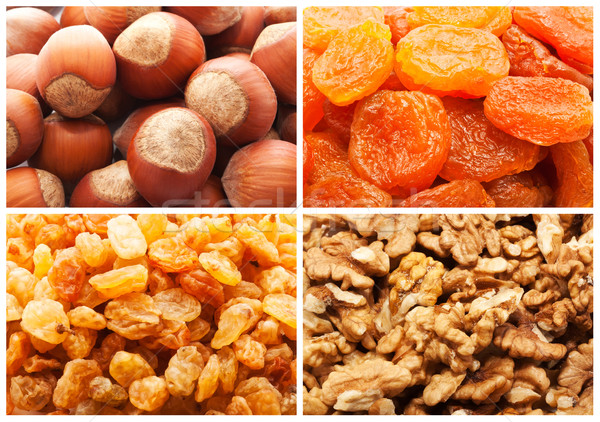 Dried fruits and nuts Stock photo © sailorr