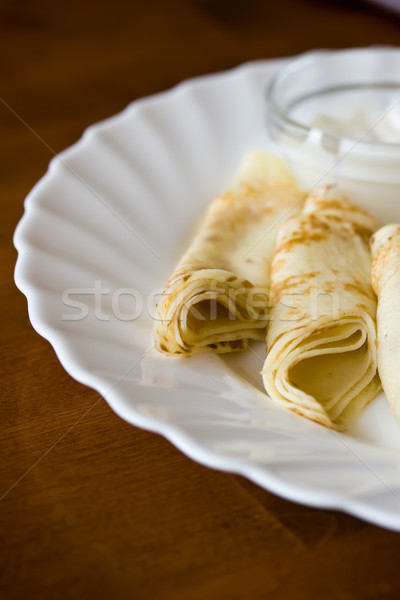 Pancakes Stock photo © sailorr