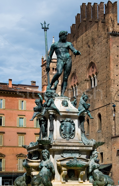 Bologna fountain Stock photo © sailorr