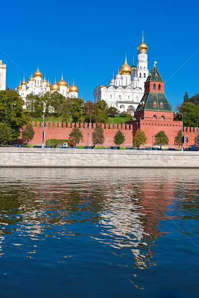Moscou Kremlin belo ver rio Rússia Foto stock © sailorr
