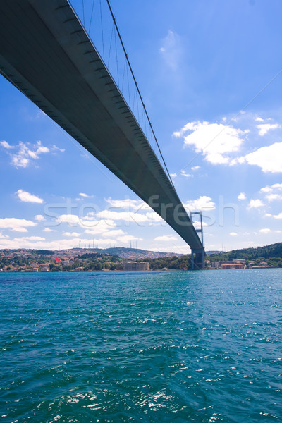 Pont célèbre Asie Europe Istanbul [[stock_photo]] © sailorr