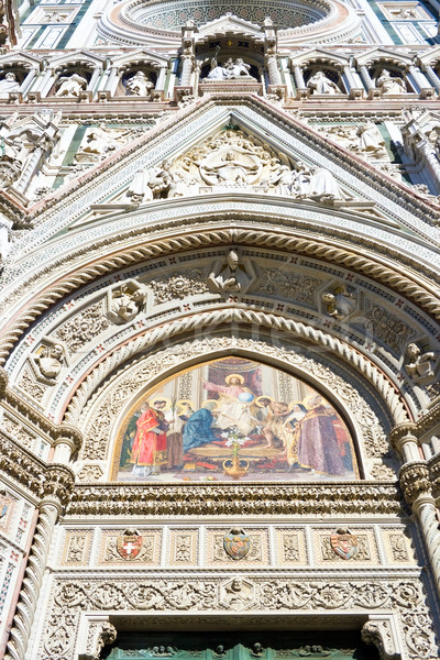 Florenţa catedrală Italia artă arhitectură vechi Imagine de stoc © sailorr