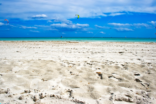 Italian beach Stock photo © sailorr