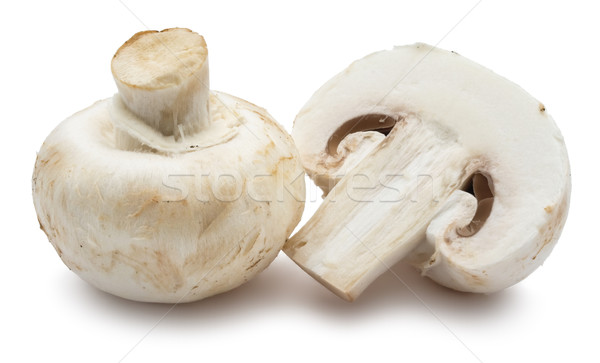 Champiñón setas frescos aislado blanco alimentos Foto stock © sailorr