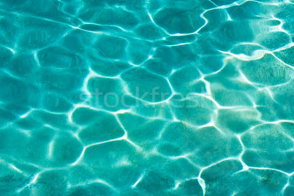 Mar agua azul transparente textura patrón Foto stock © sailorr