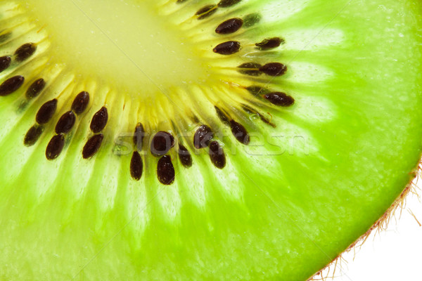 Kiwi macro photo fraîches juteuse fruits [[stock_photo]] © sailorr