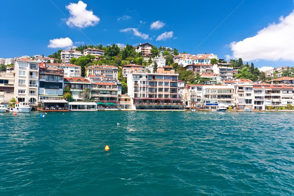 Istanbul hemel zee brug stedelijke Stockfoto © sailorr