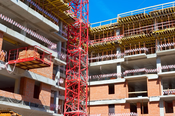 Modern apartment building Stock photo © sailorr