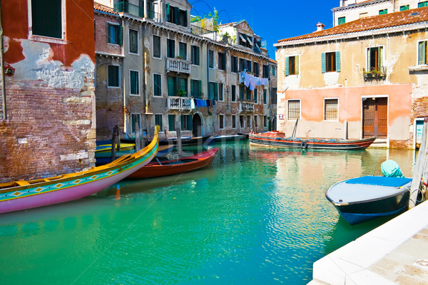 Venice canal Stock photo © sailorr