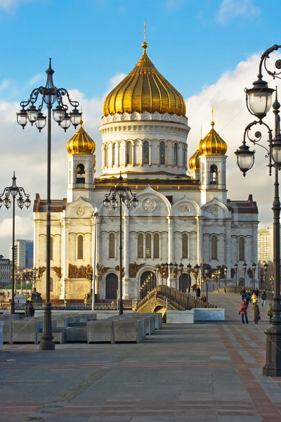 Cathedral of Christ the Saviour Stock photo © sailorr