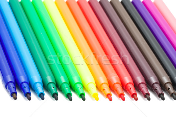 Color markers Stock photo © sailorr