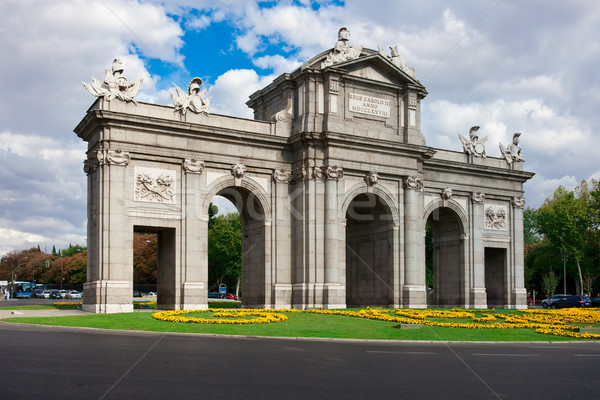 Puerta de Alcala Stock photo © sailorr