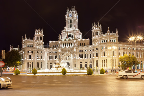 Palace in Madrid Stock photo © sailorr