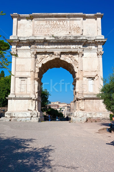 Roman Forum Stock photo © sailorr