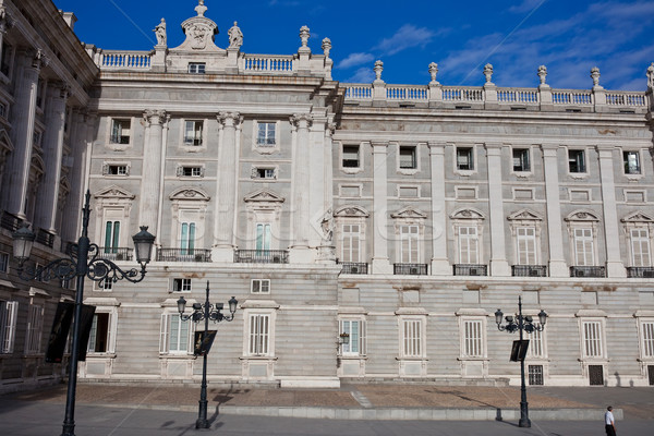 Royal palais Madrid belle vue célèbre [[stock_photo]] © sailorr