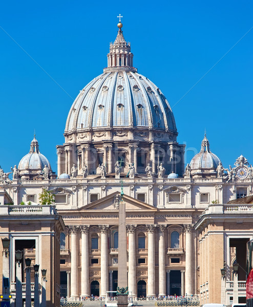 St Peters Basilica frumos vedere vatican Roma Italia Imagine de stoc © sailorr