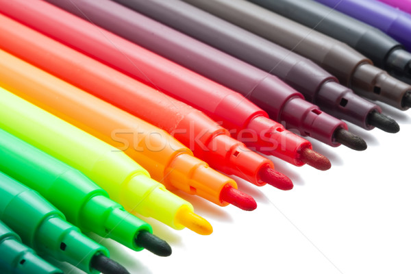 Color markers Stock photo © sailorr