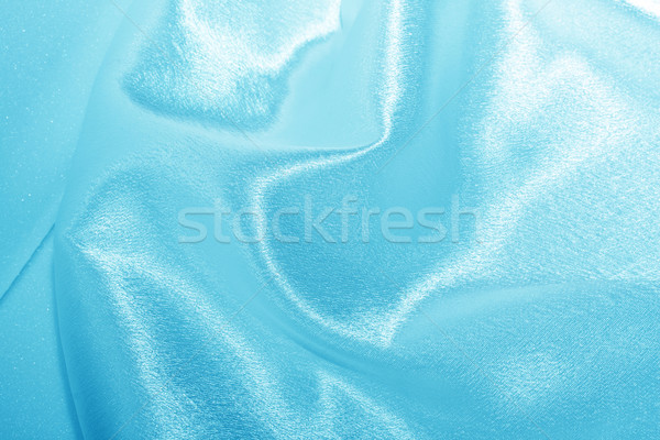 Blue silk Stock photo © sailorr
