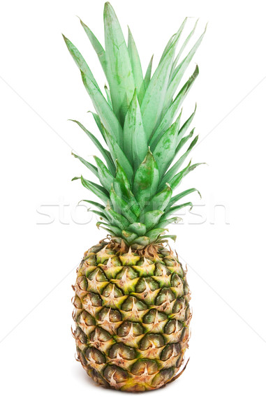 Сток-фото: ананаса · зрелый · вкусный · изолированный · белый · тропические
